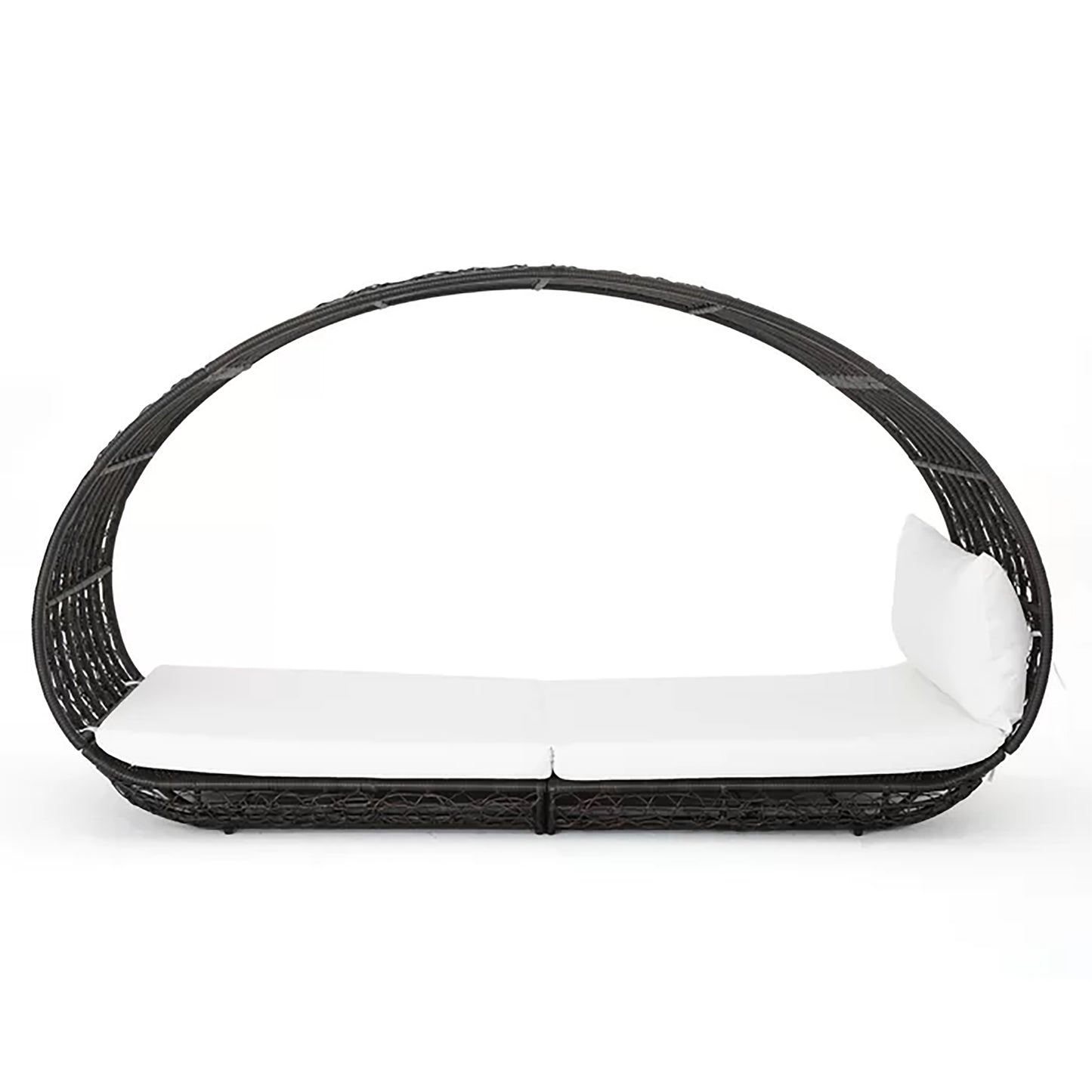 Abigal Outdoor Wicker Daybed with Cushion