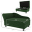 Pet Sofa Bed Couch with Storage,with Soft Cushion , Green