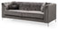 Elegant Contemporary Dark Gray Sofa