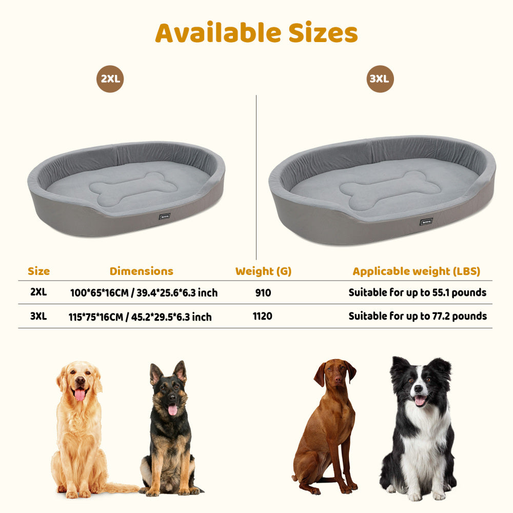 Dog Bed – Warm and Versatile Pet Bed for Large Dogs, Removable and Washable Dog Mat