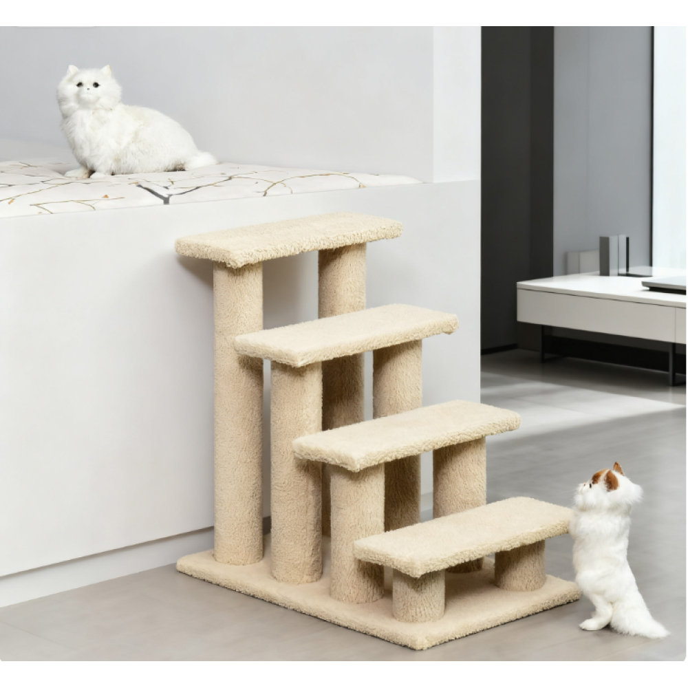 31" Cat Tree Tower with Scratching Posts
