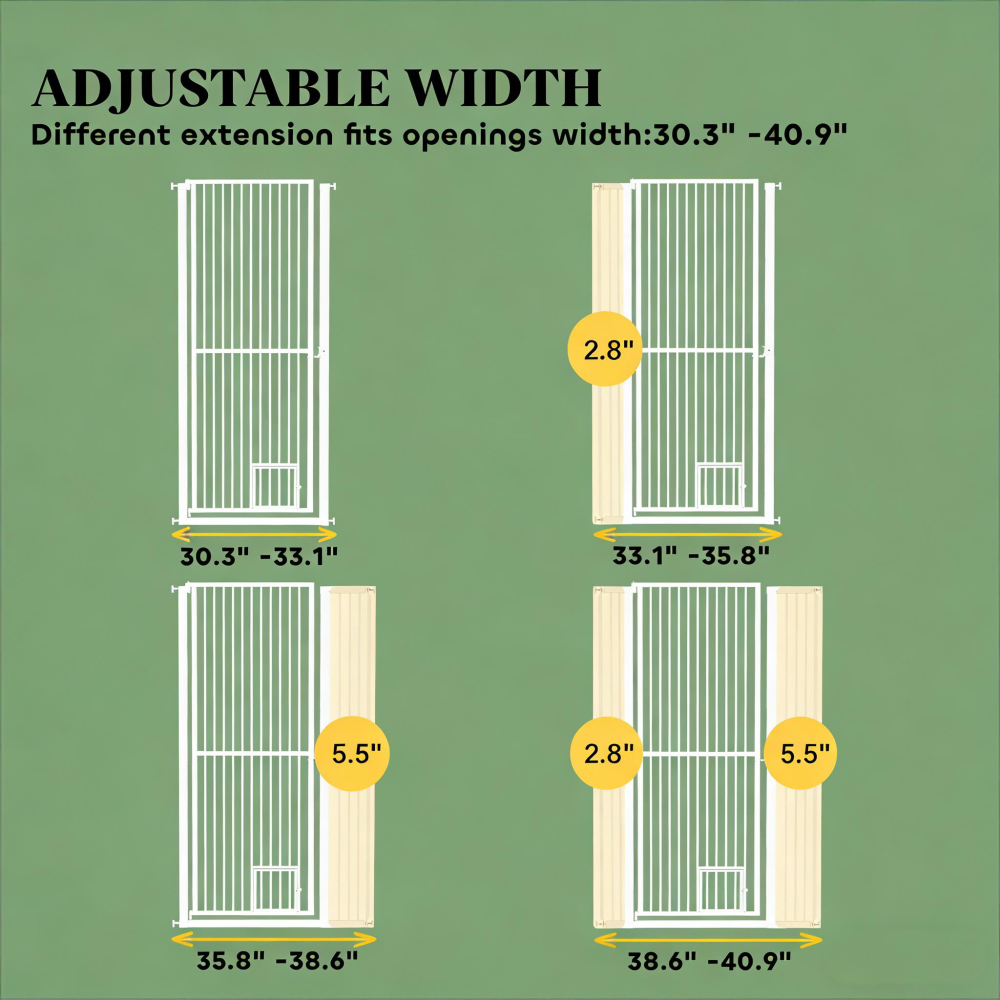 Dog Gate,Tall Pet Gate,for Dog and Cat
