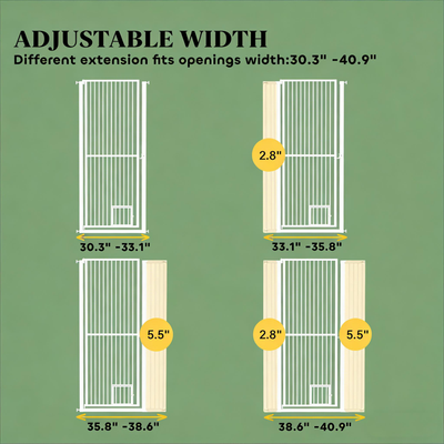 Dog Gate,Tall Pet Gate,for Dog and Cat