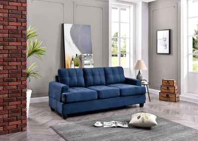 Glory Furniture Sandridge G510A-S Sofa , NAVY BLUE