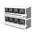 Chicken Nesting Box, 8 Compartment Wood Laying Boxes for Chicken Coop