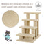 Cat Tree Multi-Level Carpeted Cat Scratching Post Pet Stairs