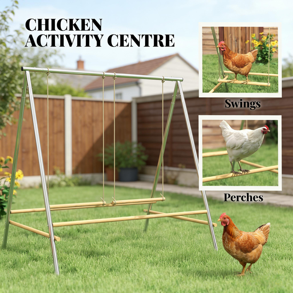 Coop Accessories,Chicken Perch for Coop,Chicken Roosting Bars