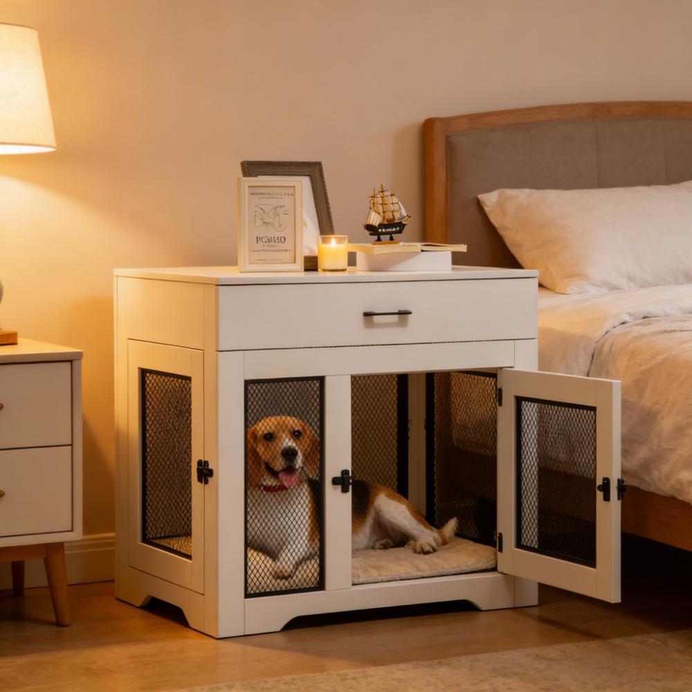 Dog Crate Furniture,Dog Kennel End Table
