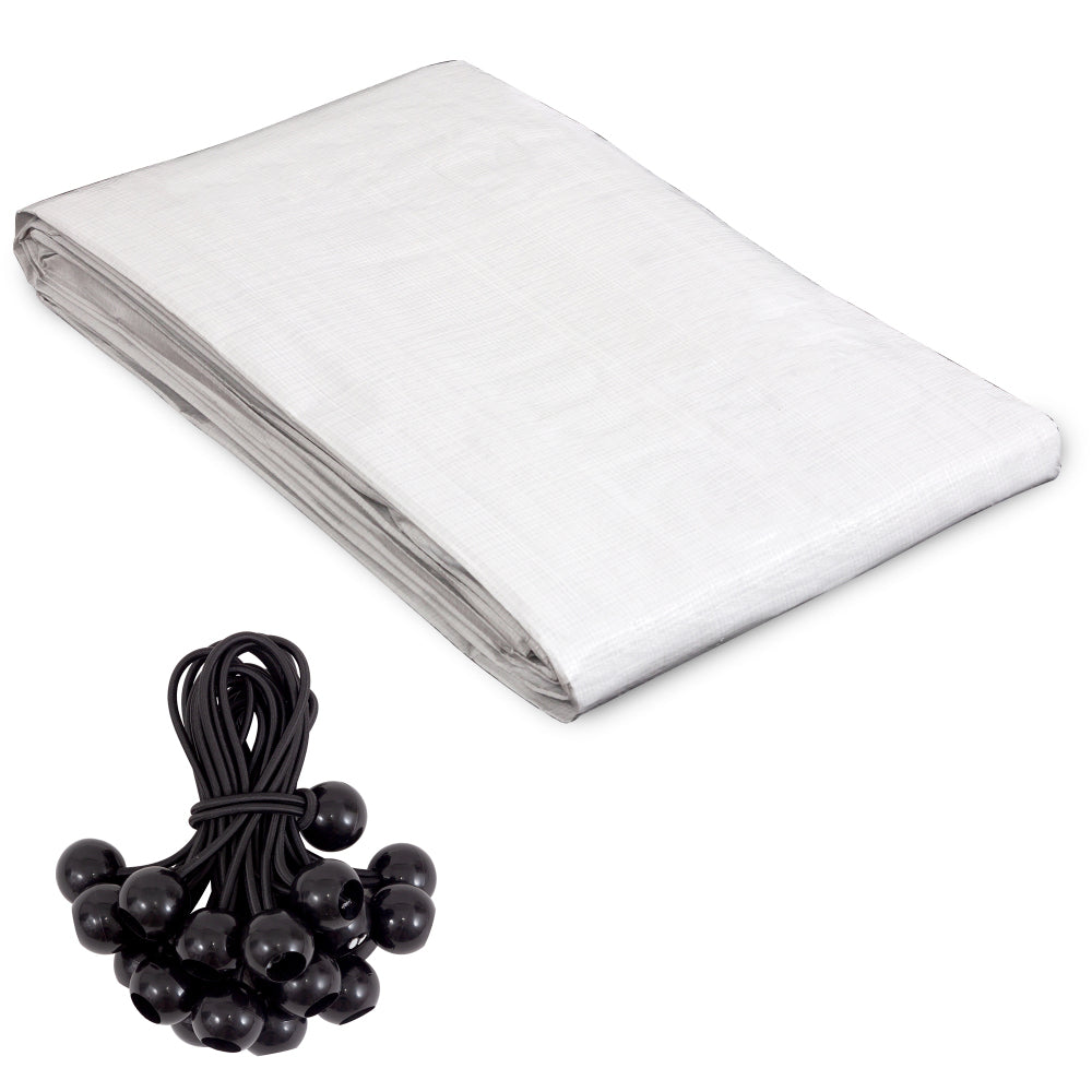 Large Metal Chicken Coop, Walk-in Chicken Run,Galvanized Wire Poultry Chicken Hen Pen Cage, Rabbits Duck Cages with Waterproof and Anti-Ultraviolet Cover for Outside(10' L x 6.6' W x 6.56' H)