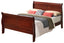 Charming Traditional King Bed In Cherry Finish