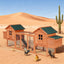 Chicken coop 124" Dual Chicken Coop Wooden Large Chicken House Rabbit Hutch Hen Poultry Cage Backyard
