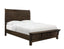 Brown King Sleigh Bed