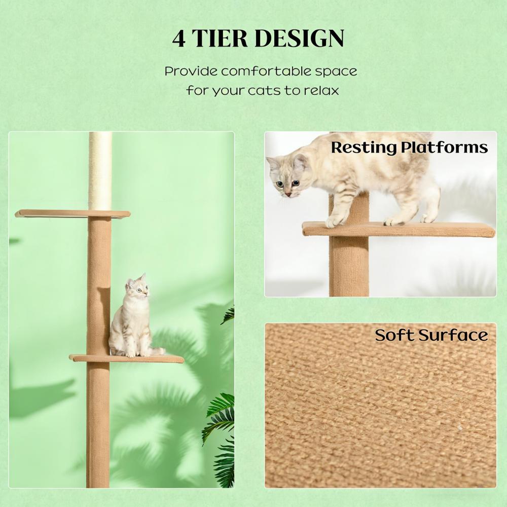 Floor-to-Ceiling Cat Tree,Cat Tree Activity Center