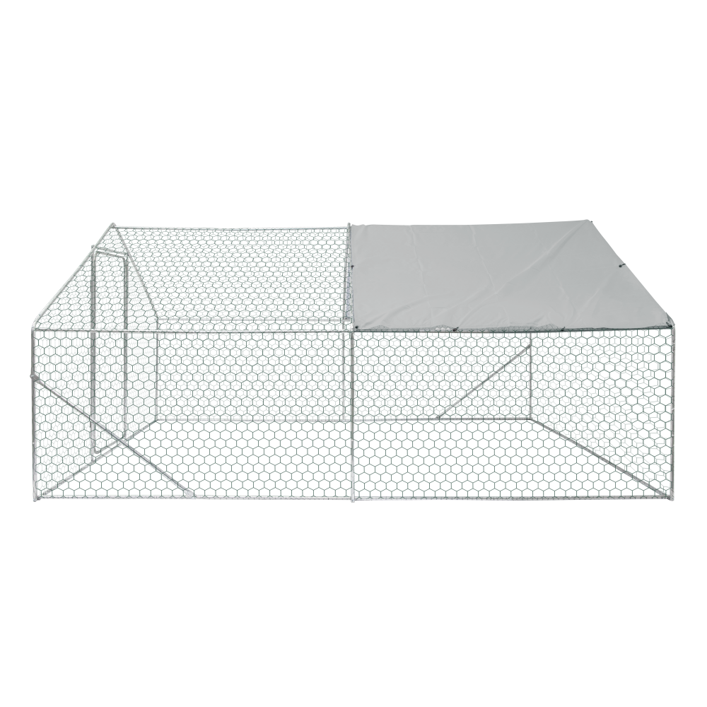XPT034 Outdoor chicken coop metal big space 13*10*6FT
