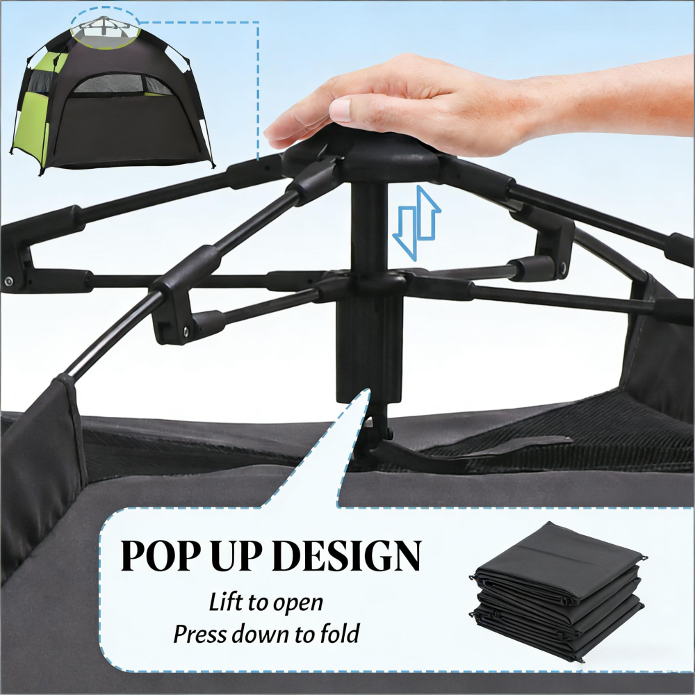 Portable Pet Camping Tent,Pop Up Dog Tent