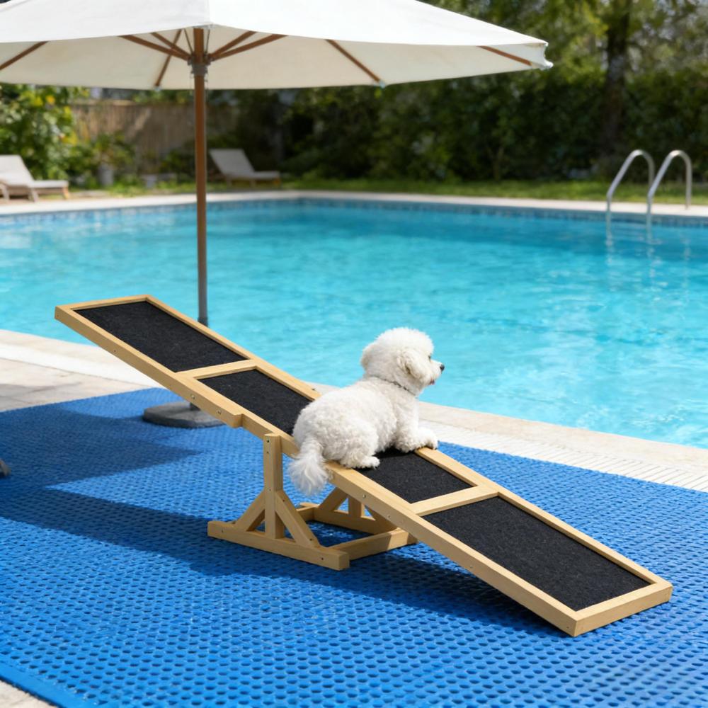 Pet Agility Seesaw,Wooden Agility Seesaw