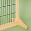 Wide Pet Gate,Wooden Pet Gate,Freestanding Pet Gate for Your Home