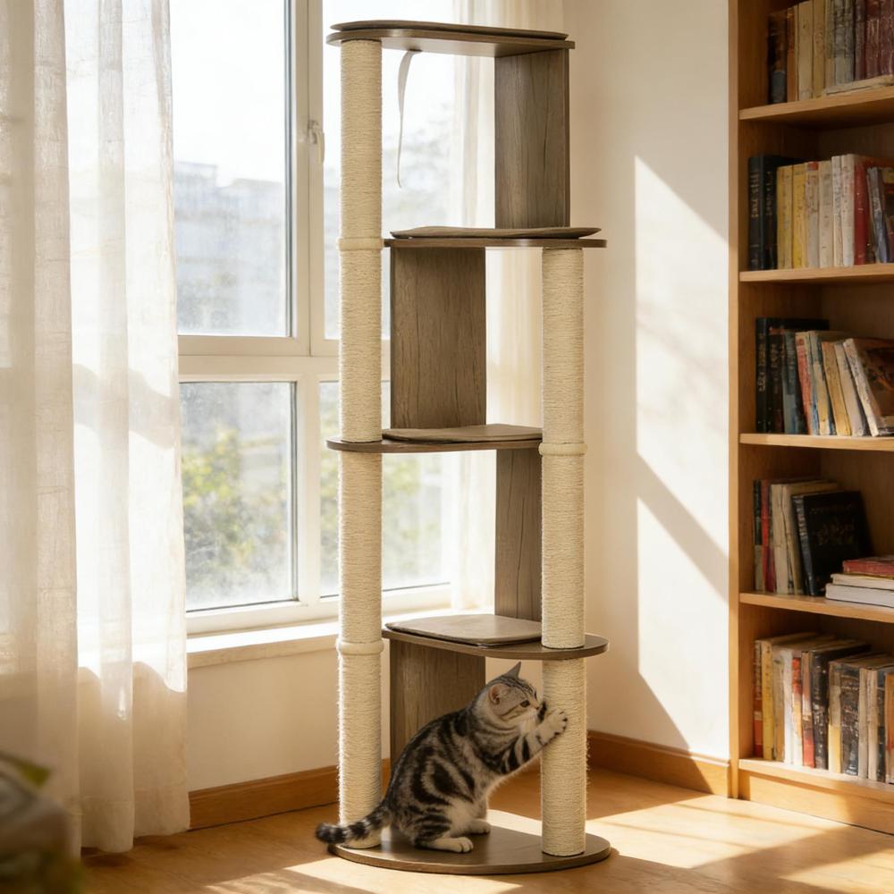 Large Multilevel Cat Tower,Corner Cat Tree