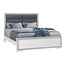 ANNIE SILVER QUEEN BED WITH LED