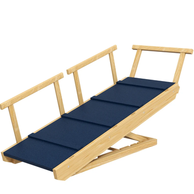 Adjustable Height Pet Steps, Foldable Dog Stairs with  for Small to Large Dogs