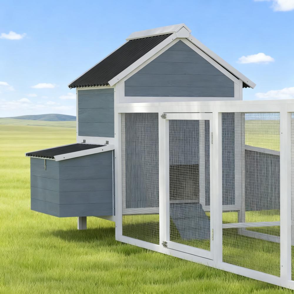Chicken Coop For 10-15 Chickens Extra Large Wooden Chicken Coop