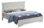 Elegant Silver Champagne King Bed