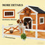 Dog Shelter,Outdoor Wooden Dog House