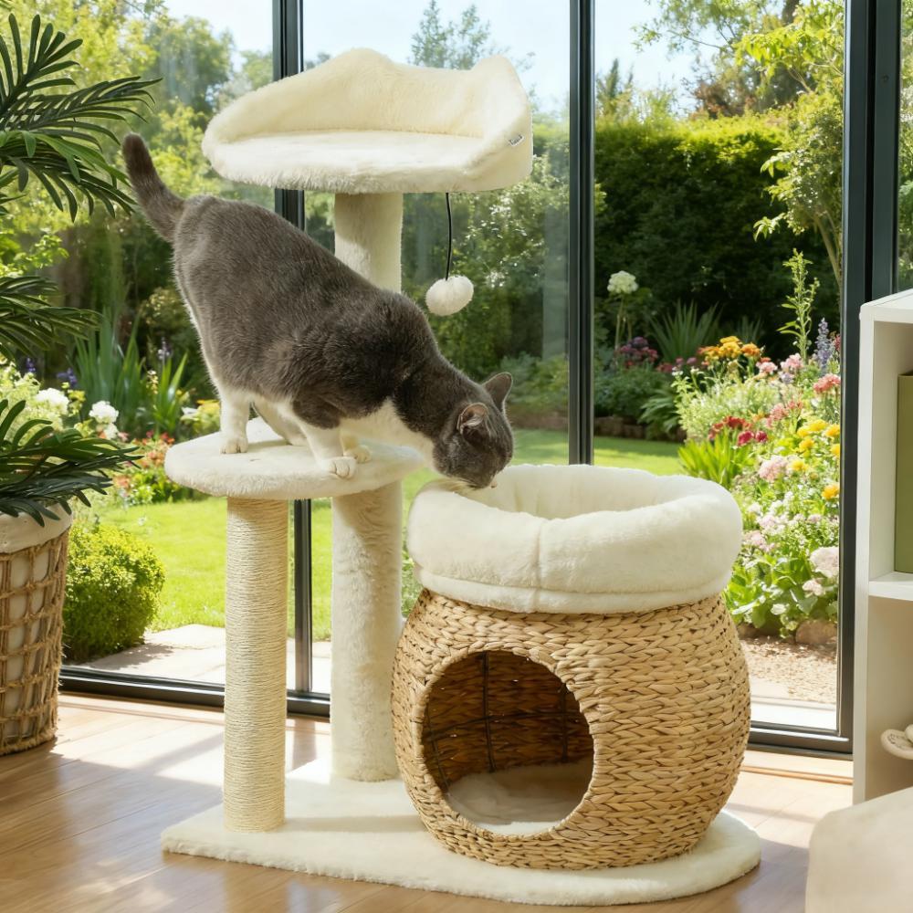 Multi-Level Cat Tower 69" Cat Tree