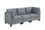 MODULAR SET - 3PC in Gray