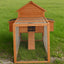 Chicken Coop Wooden Large Chicken House Deluxe Rabbit Hutch Lockable Poultry Hen Cage