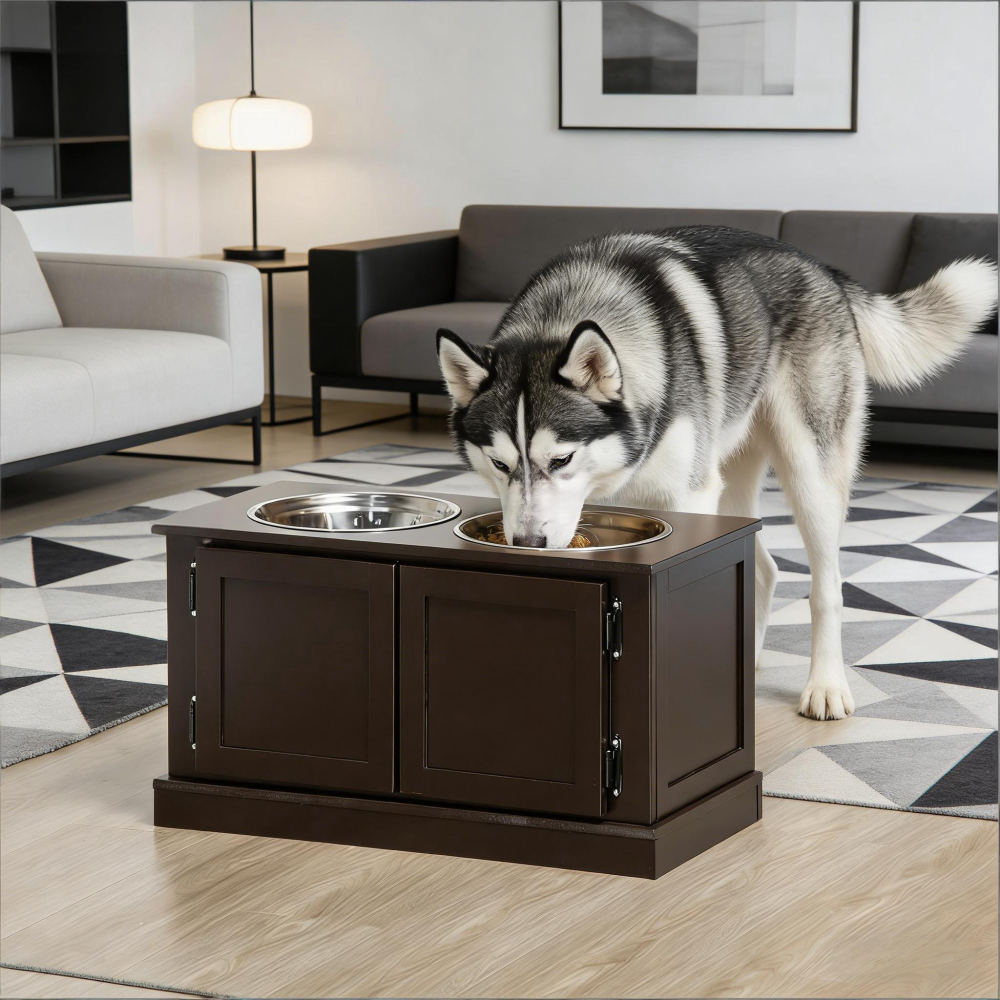 Pet Feeder Stand,Elevated Dog Bowls