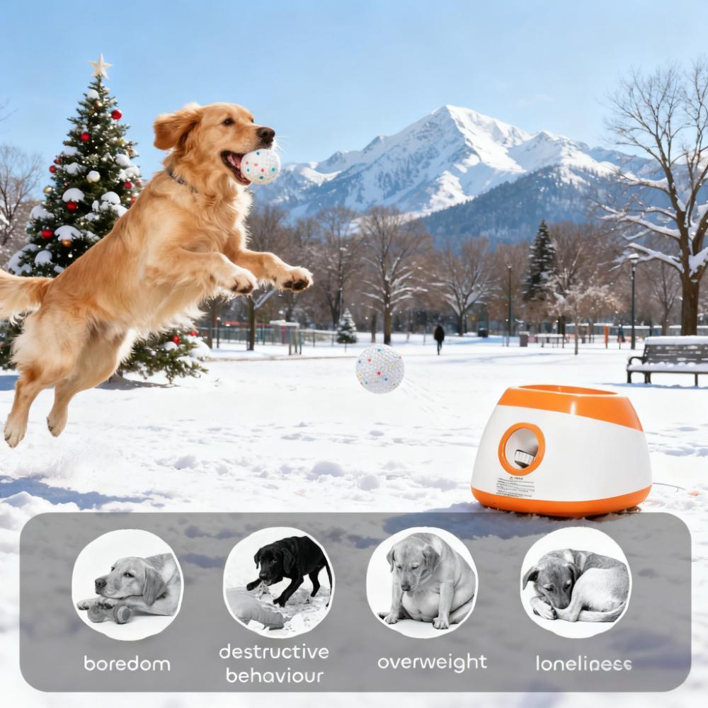 26-79 FT Distance Automatic Dog Ball Launcher