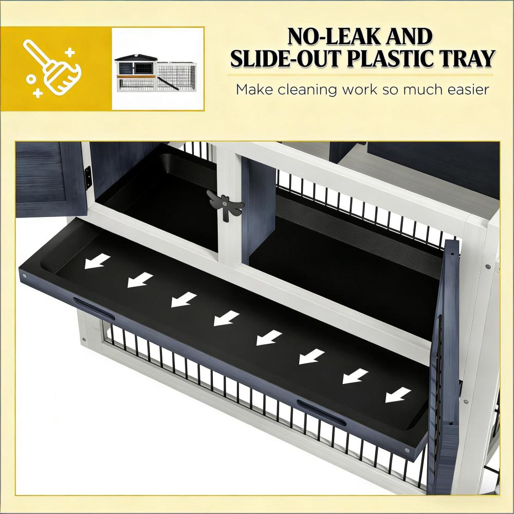 Outdoor Pet House,Rabbit Hutch,Small Animal Hutch Cage