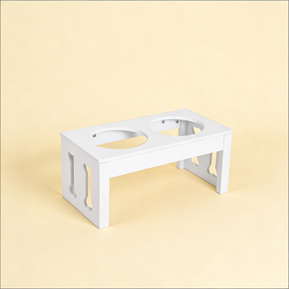 Elevated Feeding Station,Raised Dog Bowls Stand,Pet Food Bowl Stand