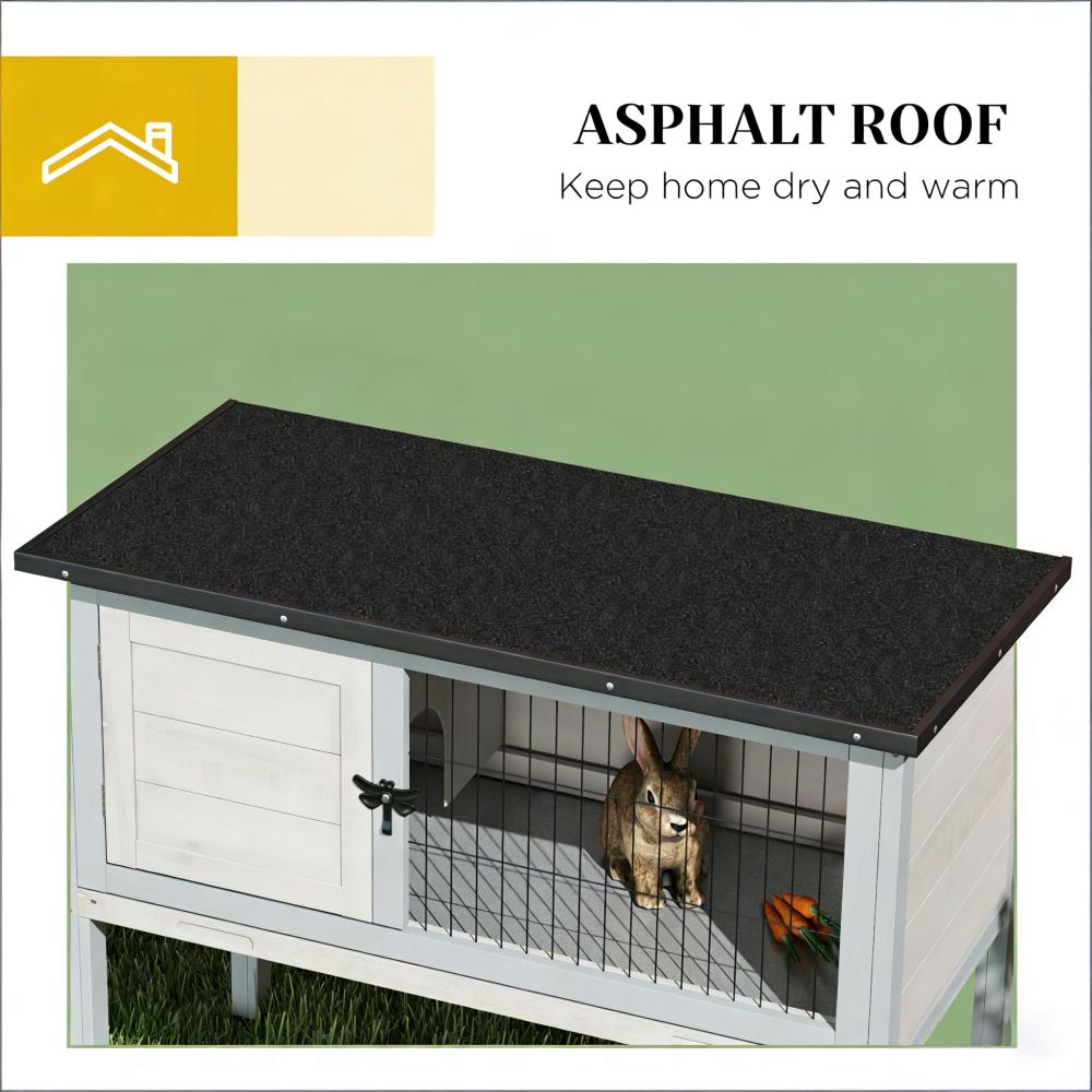 Small Animal Cage Rabbit Hutch,Elevated Rabbit Hutch