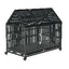 52 Inches Heavy Duty Dog Crate with Roof Top