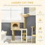 Cat Tree,Cattail Weave Cat Tree for Indoor,Cats Tower