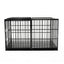 61" Extra Large Heavy Duty Dog Crate Dog cage Strong Metal Dog Kennels and Pens Crates for Large Dogs