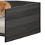 Enrica Ash Gray 47"W Modern Comfy Pet Bed with Cushion and Side Storage Compartment