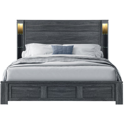 AYA DARK GREY KING BED