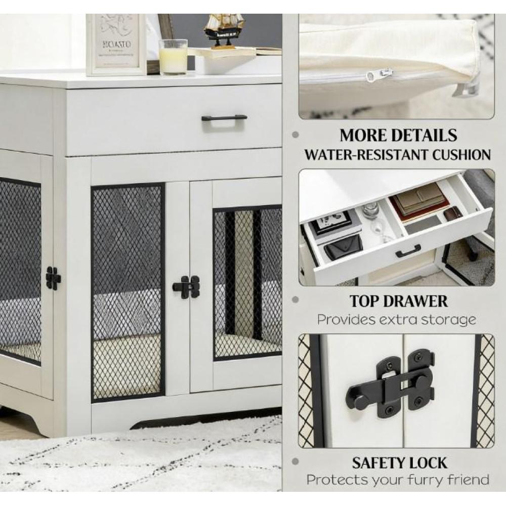 Dog Crate Furniture,Dog Kennel End Table