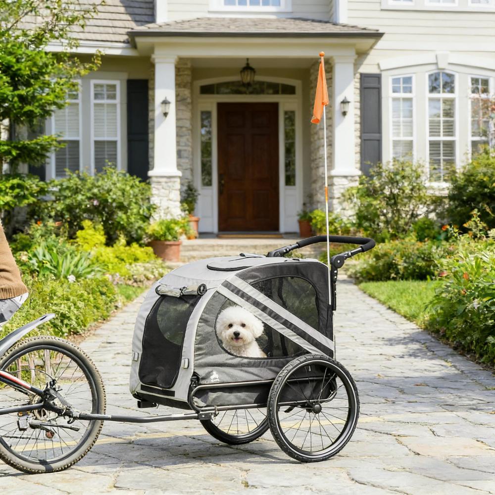 Dog Stroller Bicycle Carrier,Pet Bike Trailer