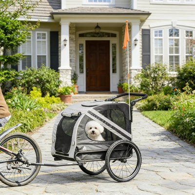 Dog Stroller Bicycle Carrier,Pet Bike Trailer