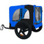 Pet Bike Trailer Dog Cart for Bicycle,Suitable for Small and Medium Pets, Easy Folding Cart Frame, Quick Release Wheel, Non-Slip Floor, Internal Leash