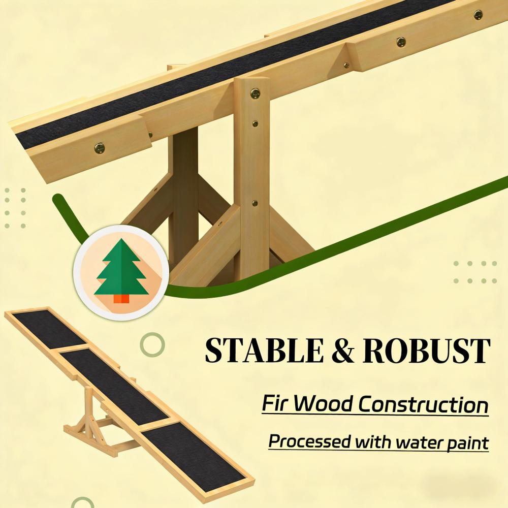 Dog Agility Seesaw,Pet Agility Seesaw,Wooden Agility Seesaw