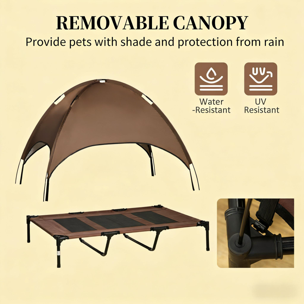 Portable Pet Bed,Elevated Portable Dog Cot