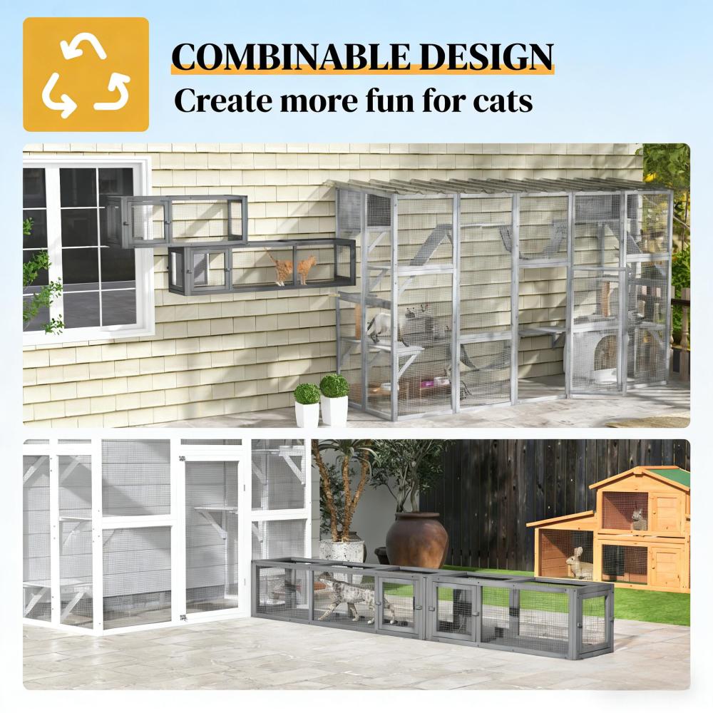 Wooden Cat Tunnel,Cat Play Tunnel