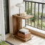 SunJet C-Shaped Bedside Table,Stylish Side Table