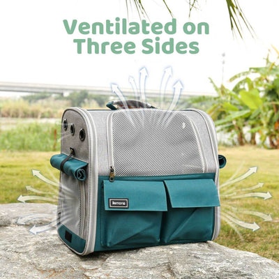 Stylish And Spacious Foldable Soft Pet Carrier For Dogs And Cats