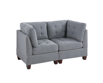 MODULAR SET - 2PC in Gray